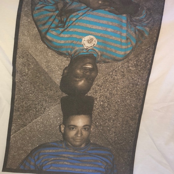 Vintage House Party white tee size S/M - Picture 2 of 4